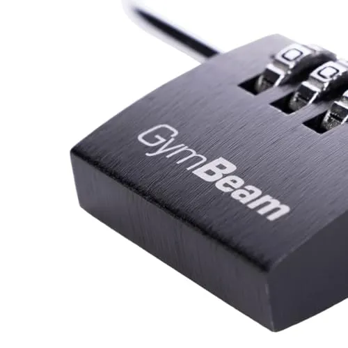 GymBeam Guard Lucchetto Combinazione Alluminio 3 Cifre