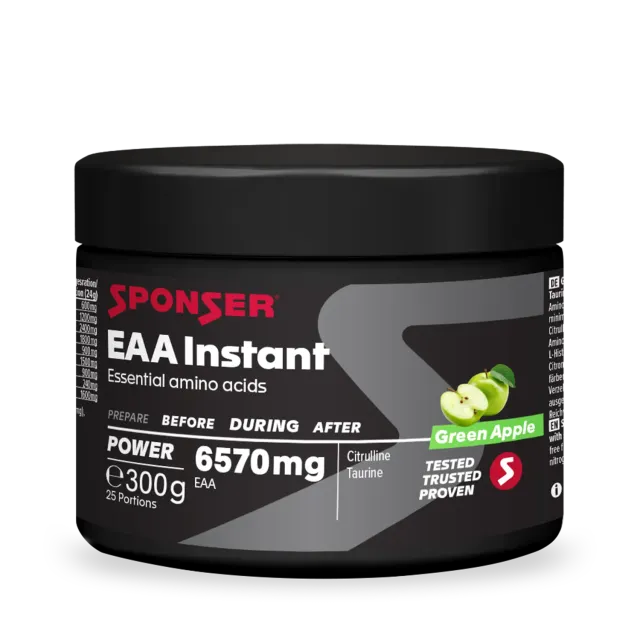 Sponser EAA Instant aminoacidi 300 g mela verde
