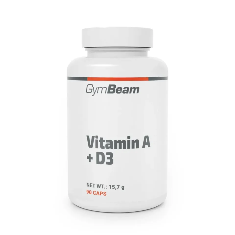 GymBeam Vitamina A + D3 Capsule 90 Capsule Vegane