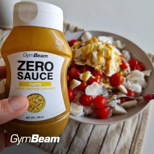GymBeam Salsa Zero Curry 350 ml senza calorie