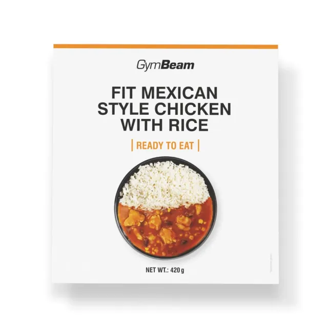 GymBeam Pollo Messicana pasto pronto 6 x 420 g