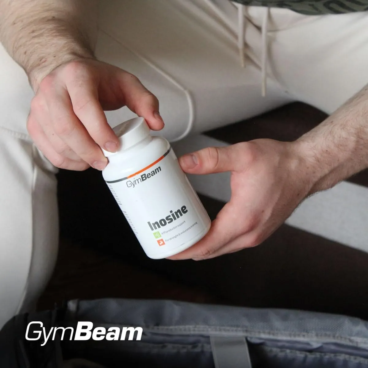 GymBeam Inosina capsule 120 cps pre-workout forza