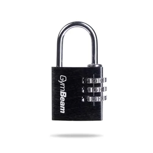 GymBeam Guard Lucchetto Combinazione Alluminio 3 Cifre