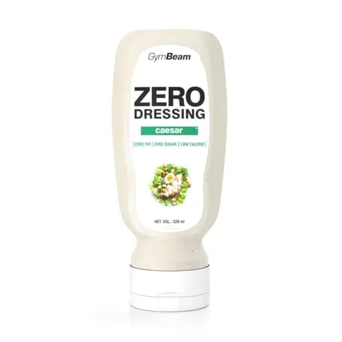 GymBeam Salsa Zero Caesar 320 ml senza grassi vegana