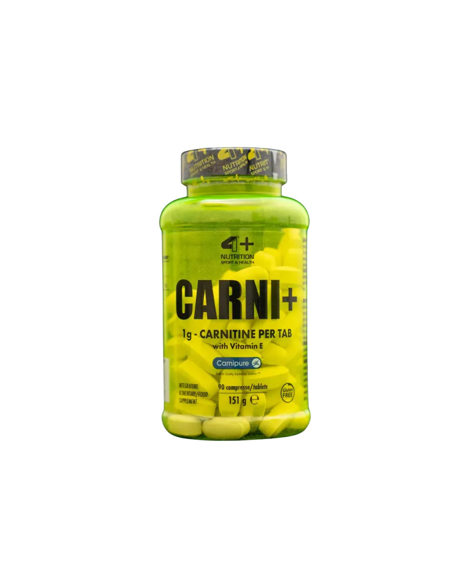 4 Plus Nutrition Carni+ integratore carnitina 90 compresse energia