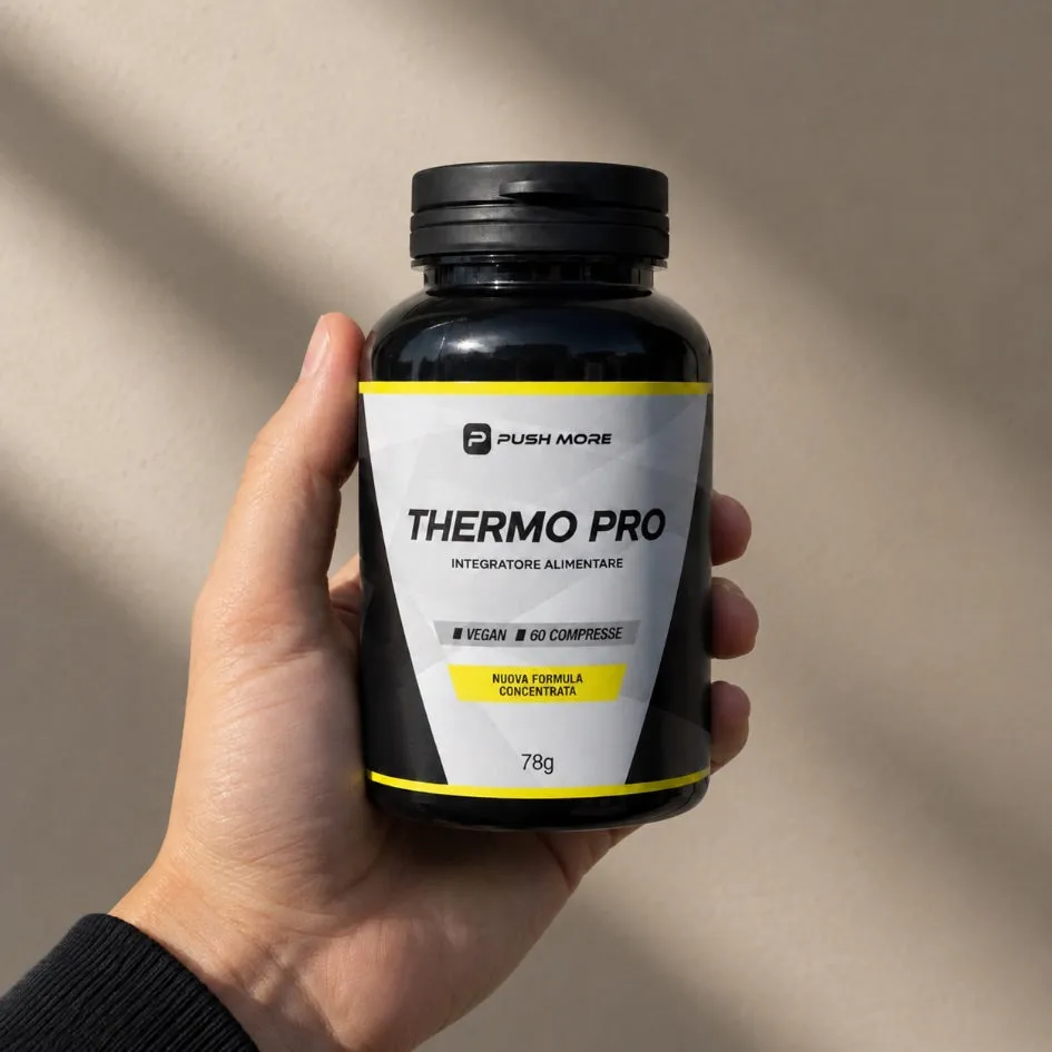 Push More Thermo termogenico 60 compresse guaranà