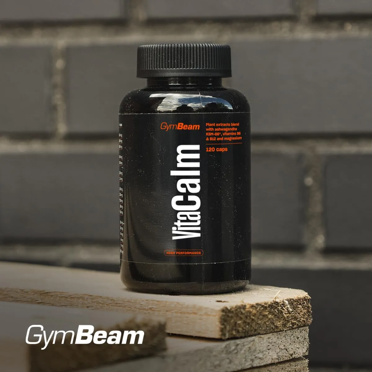 GymBeam VitaCalm Ashwagandha 120 cps rilassante