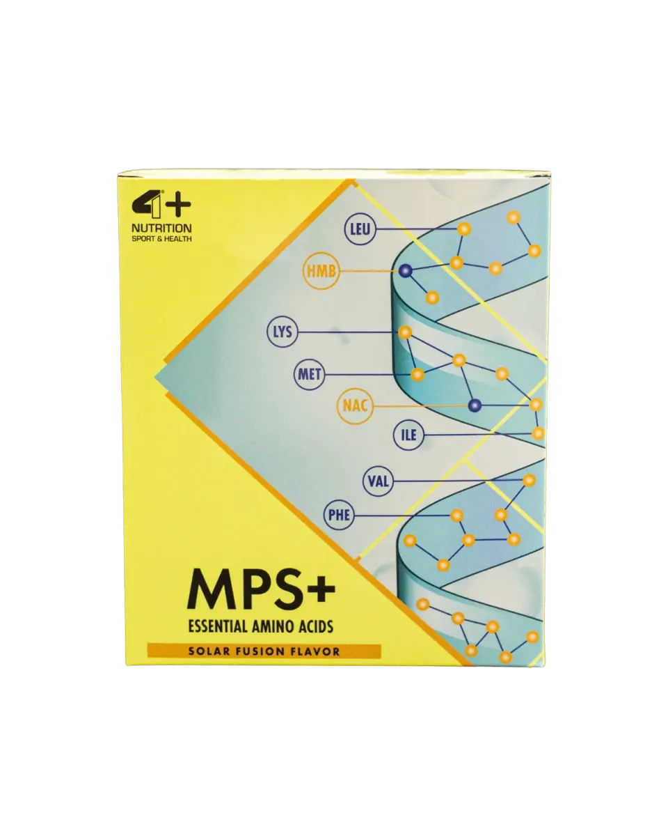 4 Plus Nutrition MPS+ Aminoacidi 30 Bustine Solar Fusion