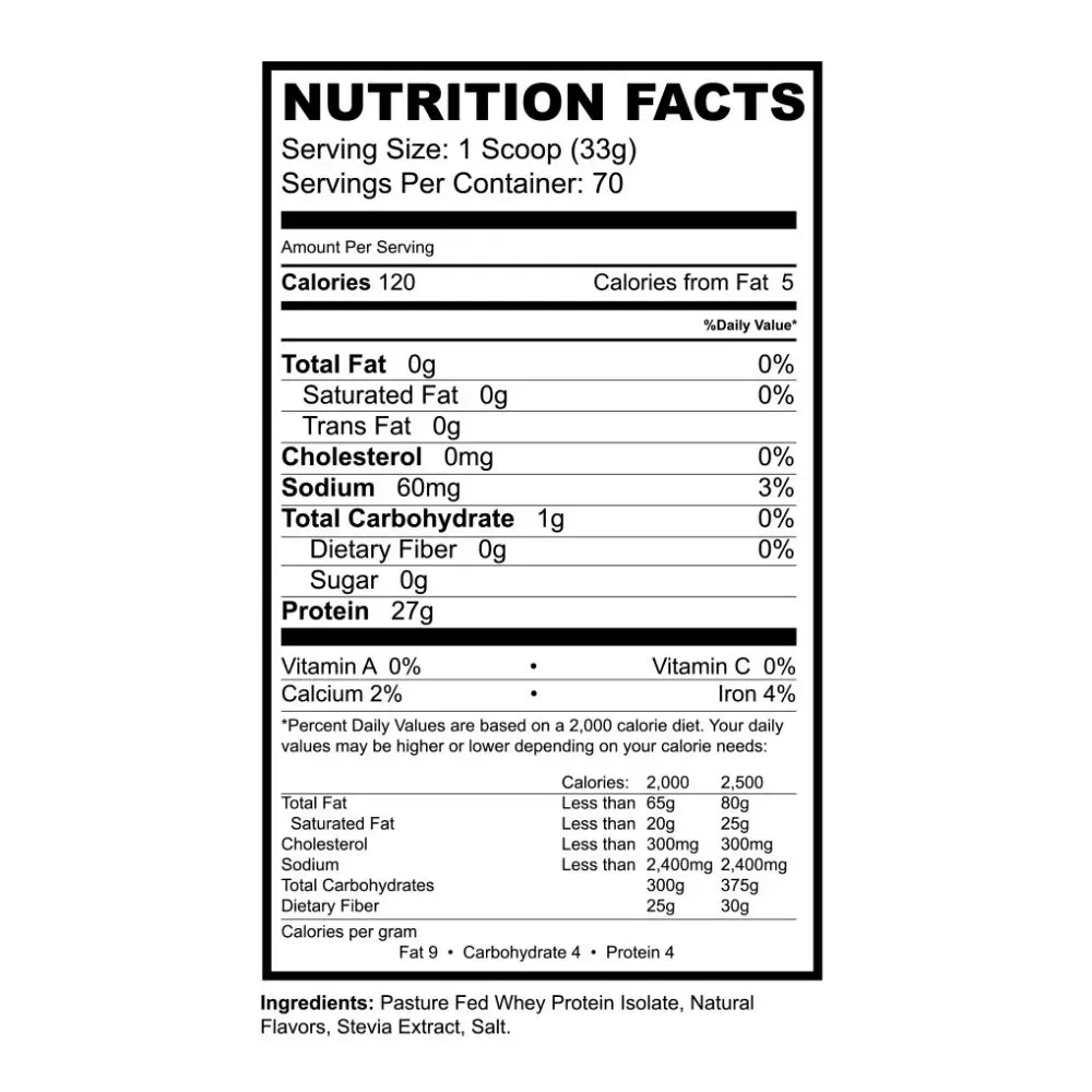 BioHealth Precision ISO Whey Isolate Vaniglia 27 g Proteine Low Carb
