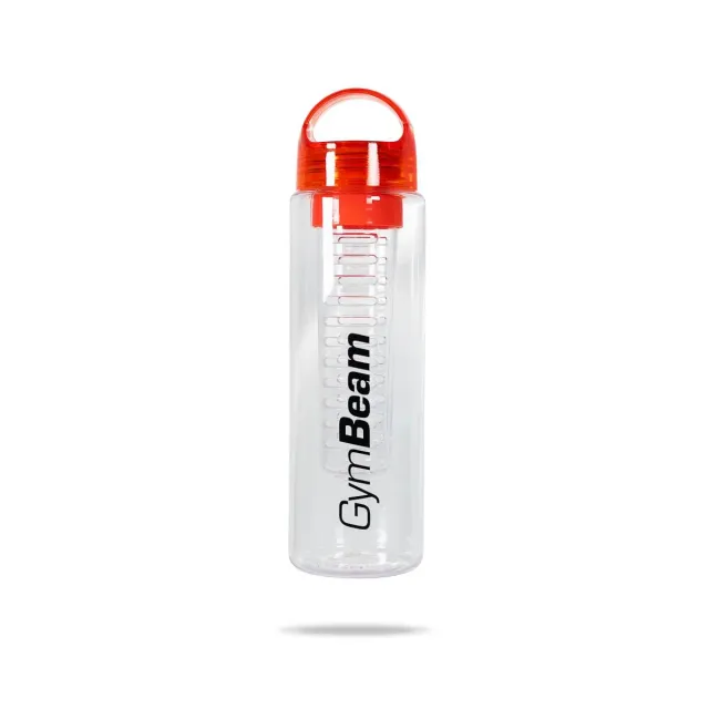 GymBeam Borraccia con Infusore 700 ml Trasparente Senza BPA
