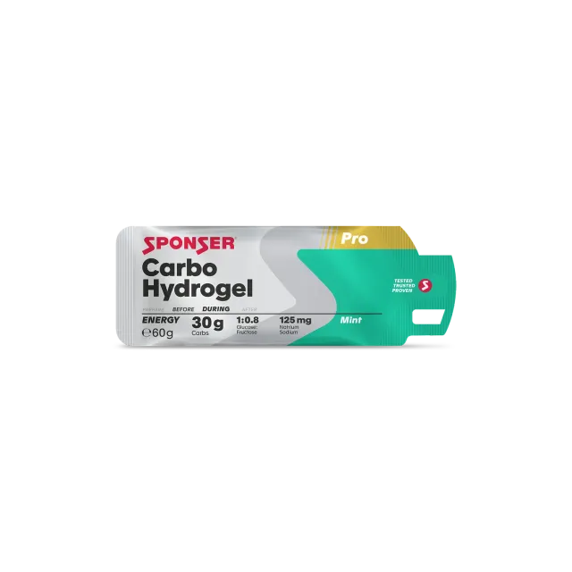 Sponser Carbo Hydrogel Mint gel carboidrati 60g 30g