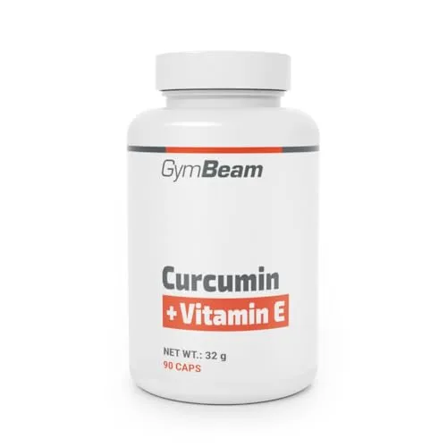 GymBeam Curcumina + Vitamina E Capsule 90 cps Antiossidante