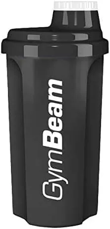 GymBeam Premium Shaker Proteine 700ml All-Black senza BPA