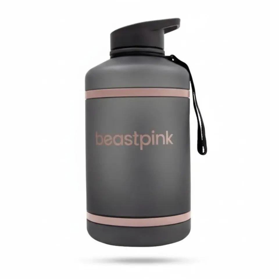 GymBeam Hyper Hydrator Borraccia 2,2 L con Cannuccia