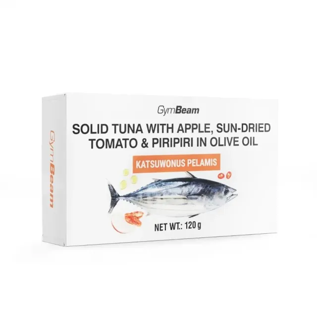 GymBeam Tonno Olio Oliva Mele Pomodori Secchi 120 g