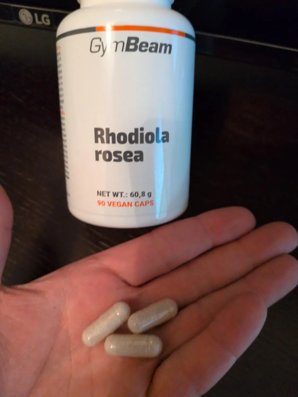 GymBeam Rhodiola Rosea Capsule 90cps Adattogeno Forte