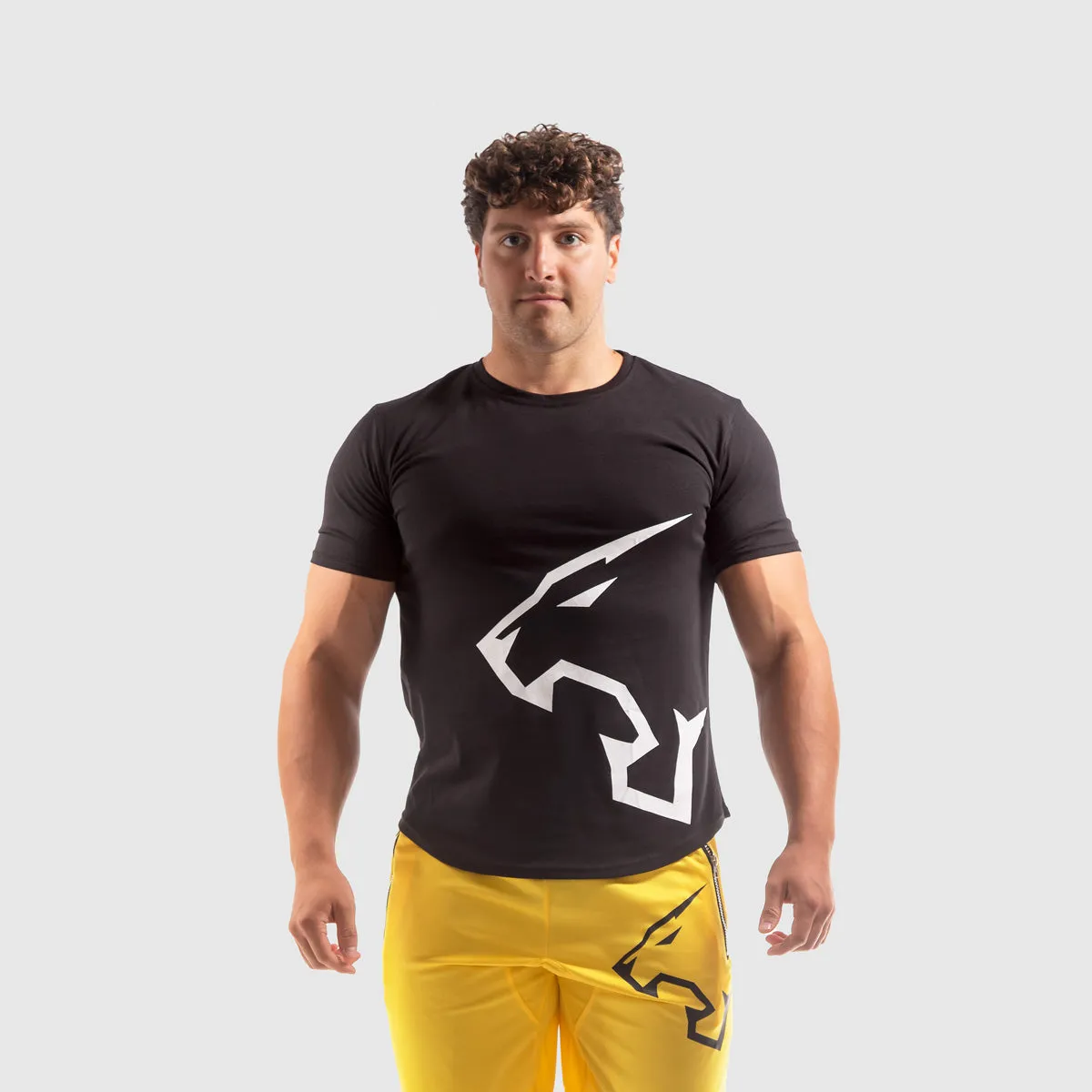 Push More T-Shirt maglietta palestra uomo nera