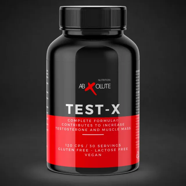 Abxolute Test-X integratore testosterone 120 capsule DAA
