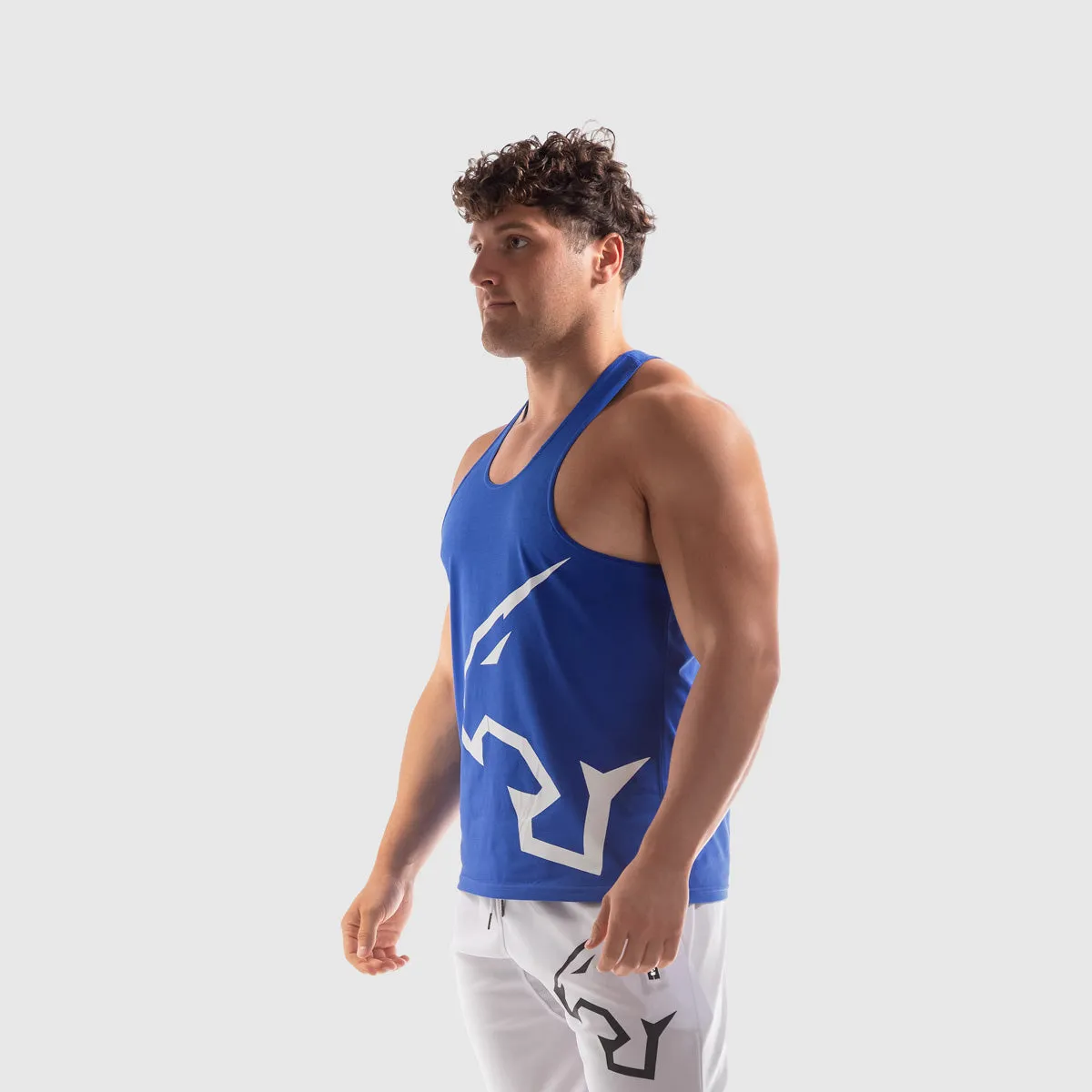Push More Back canotta palestra uomo nera traspirante