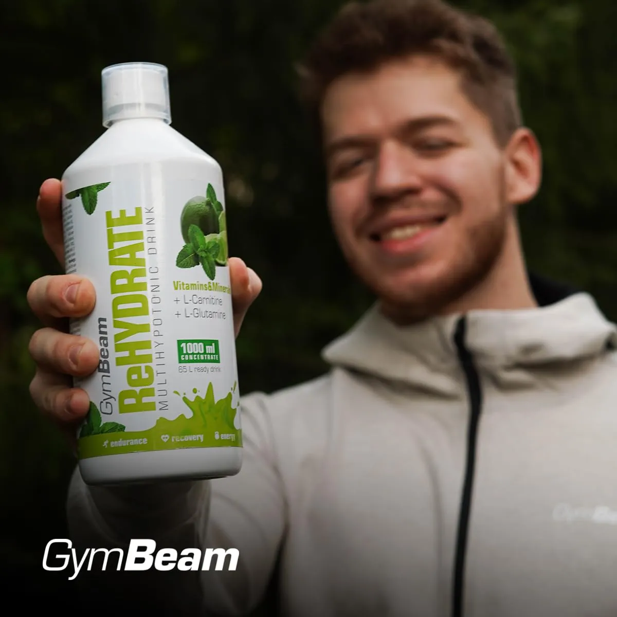 GymBeam ReHydrate 1000 ml Forest Fruit Ipotonica