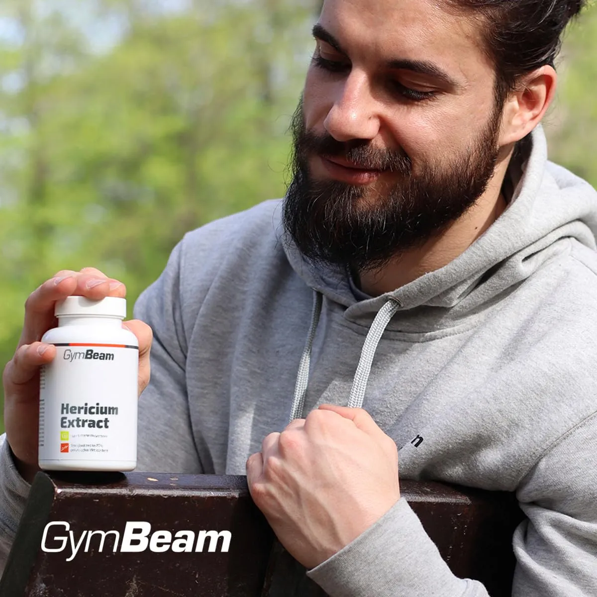 GymBeam Hericium 500 mg capsule vegane memoria 20%