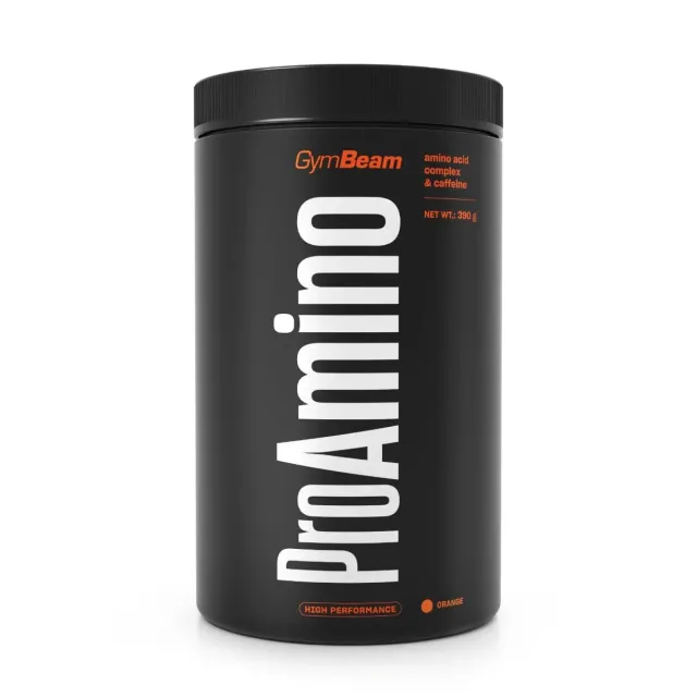 GymBeam ProAmino EAA polvere 390 g arancia energia