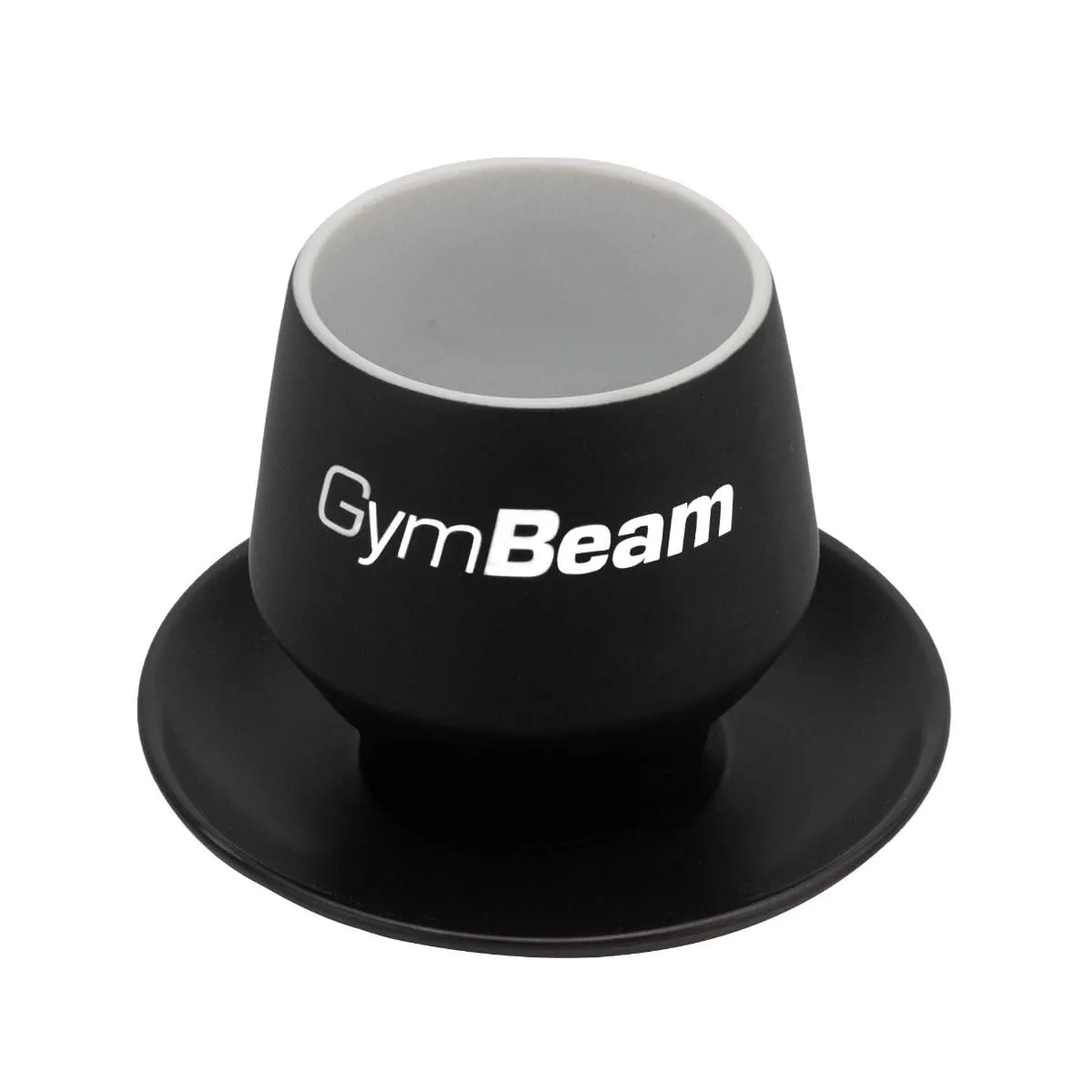 GymBeam tazza ceramica opaca 190 ml con piattino