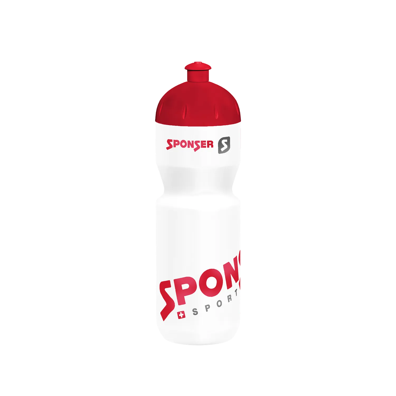 Sponser Bidon borraccia 750 ml bianco rosso