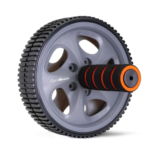 GymBeam Ab Wheel Ruota Addominali Doppia