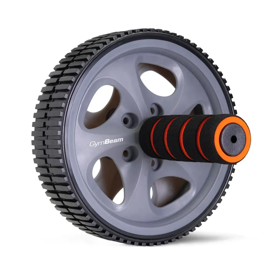 GymBeam Ab Wheel Ruota Addominali Doppia