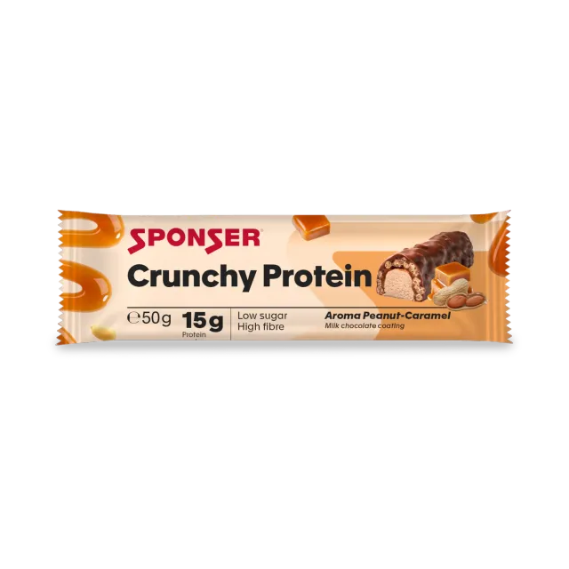 Sponser Crunchy Protein arachidi barretta 50 g 15 g proteine