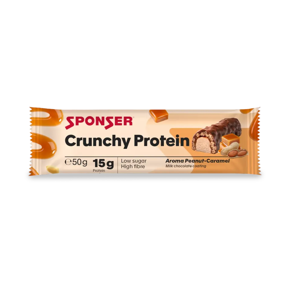 Sponser Crunchy Protein arachidi barretta 50 g 15 g proteine