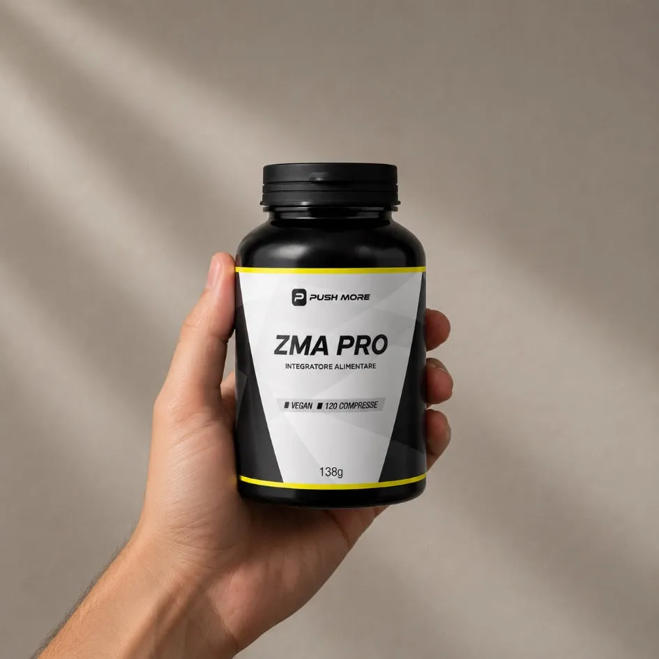 Push More RIV ZMA Pro zinco magnesio 120 capsule recupero