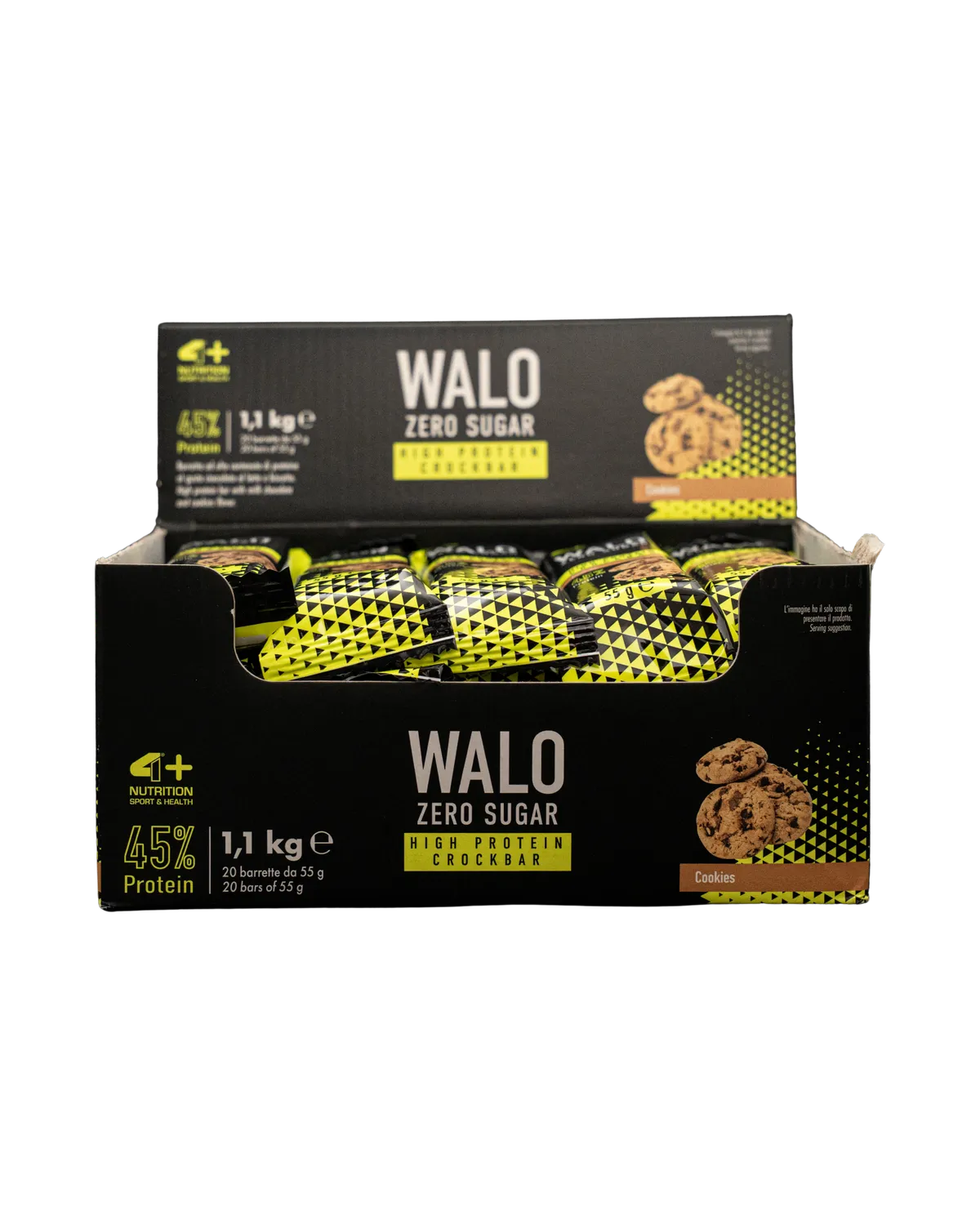 4 Plus Nutrition Walo Zero Sugar HP barretta 55 g