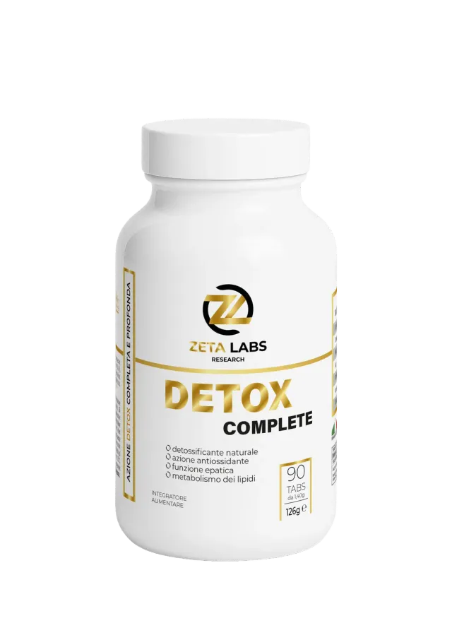 Zeta Labs Elite Series Detox Complete integratore 90 cpr detox fegato