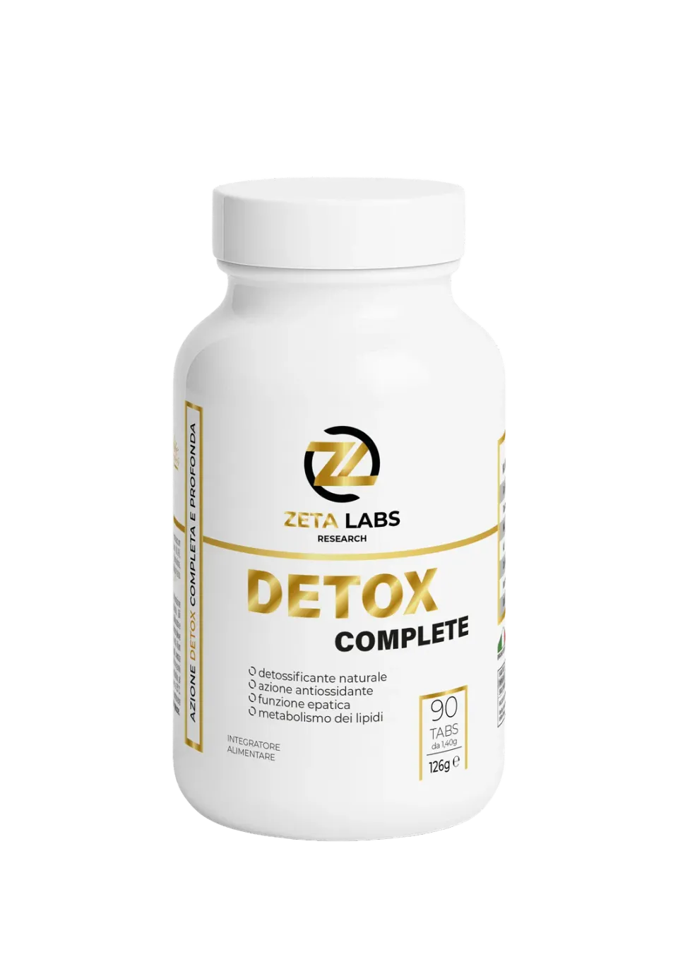 Zeta Labs Elite Series Detox Complete integratore 90 cpr detox fegato