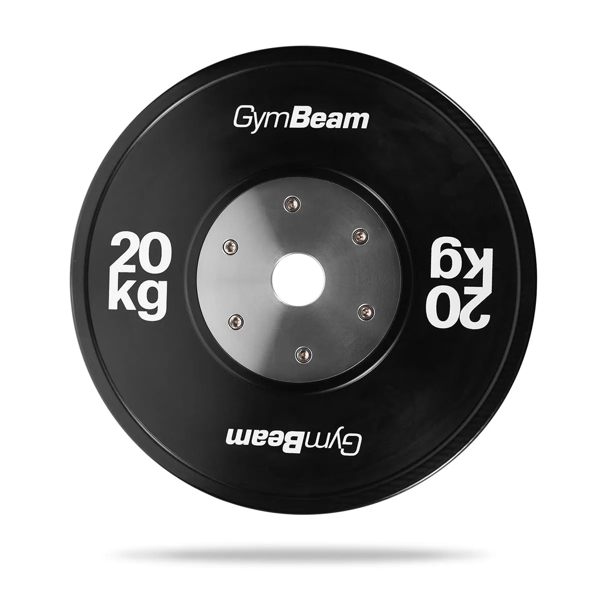 GymBeam Competition Bumper Plate Disco Bilanciere Gomma Calibrato