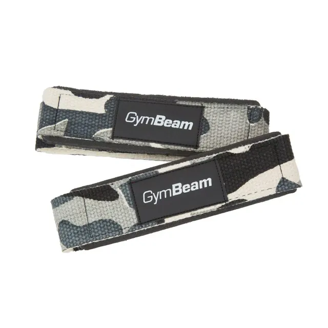 GymBeam Camo straps palestra paio cotone antiscivolo