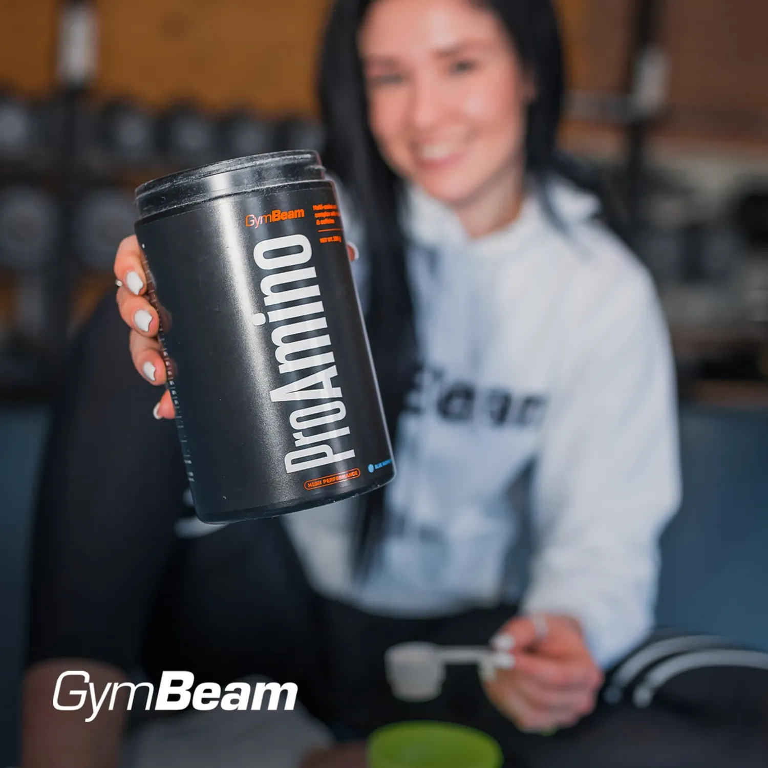 GymBeam ProAmino EAA polvere 390 g arancia energia