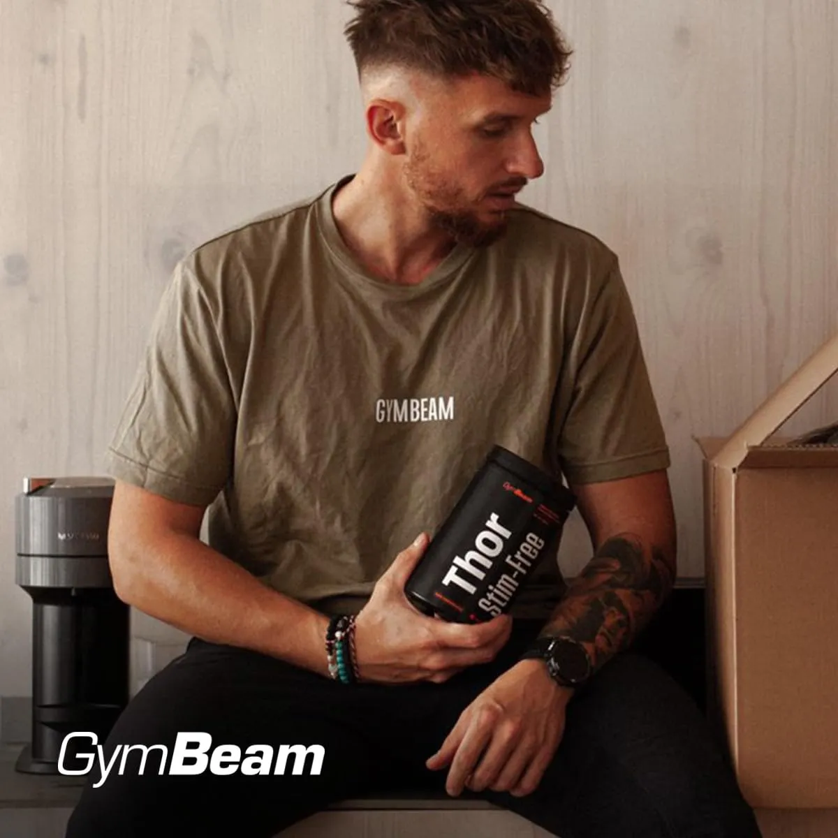 GymBeam Thor Stim-Free pre workout Mango-Maracuja 420 g