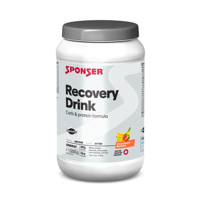 Sponser Recovery Drink fragola-banana proteine 60g bustina