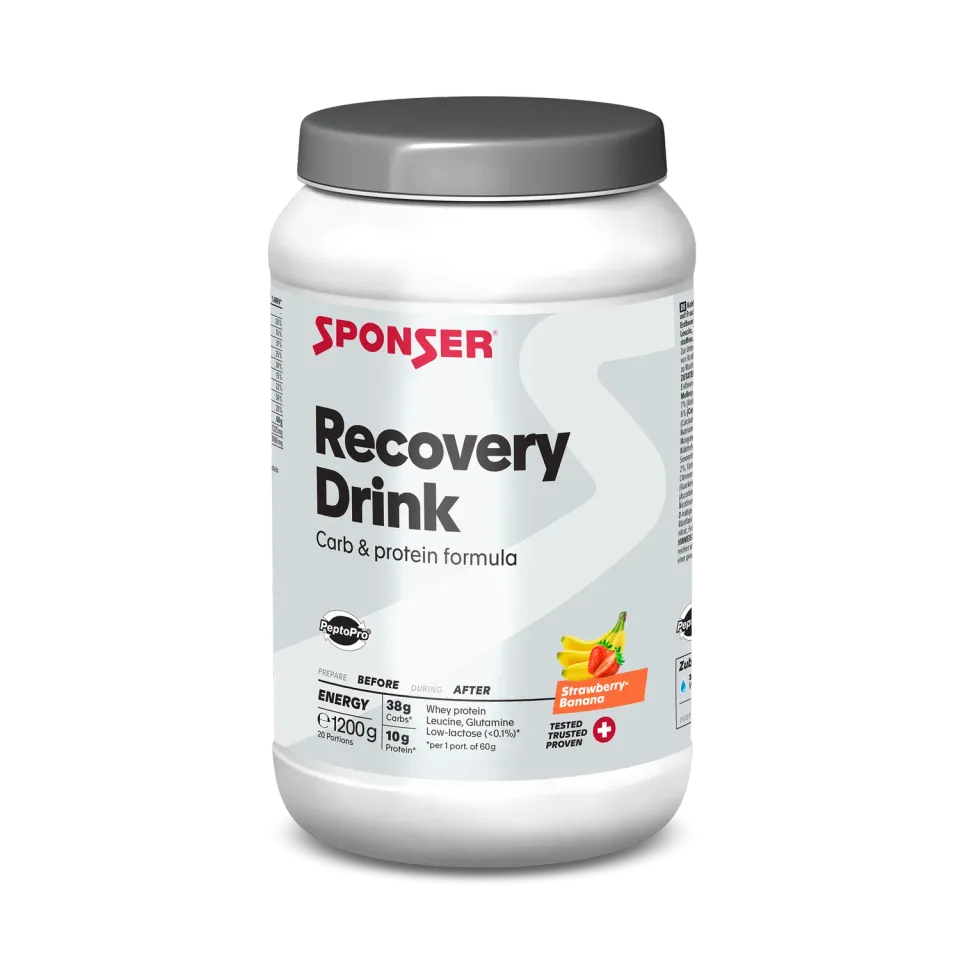 Sponser Recovery Drink fragola-banana proteine 60g bustina