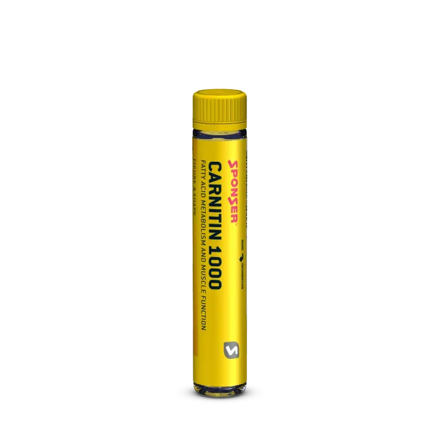 Sponser Carnitine 1000 pesca L-carnitina fiala 25 ml 1000 mg
