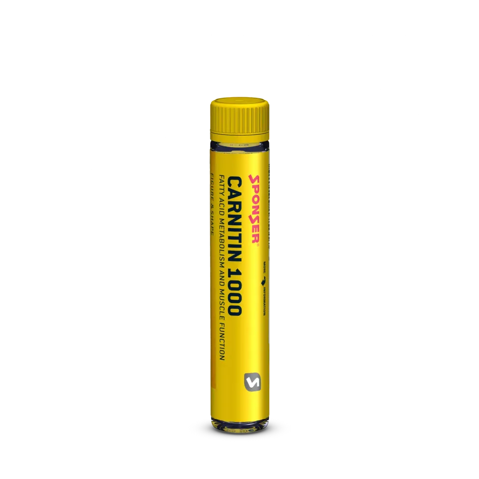 Sponser Carnitine 1000 pesca L-carnitina fiala 25 ml 1000 mg