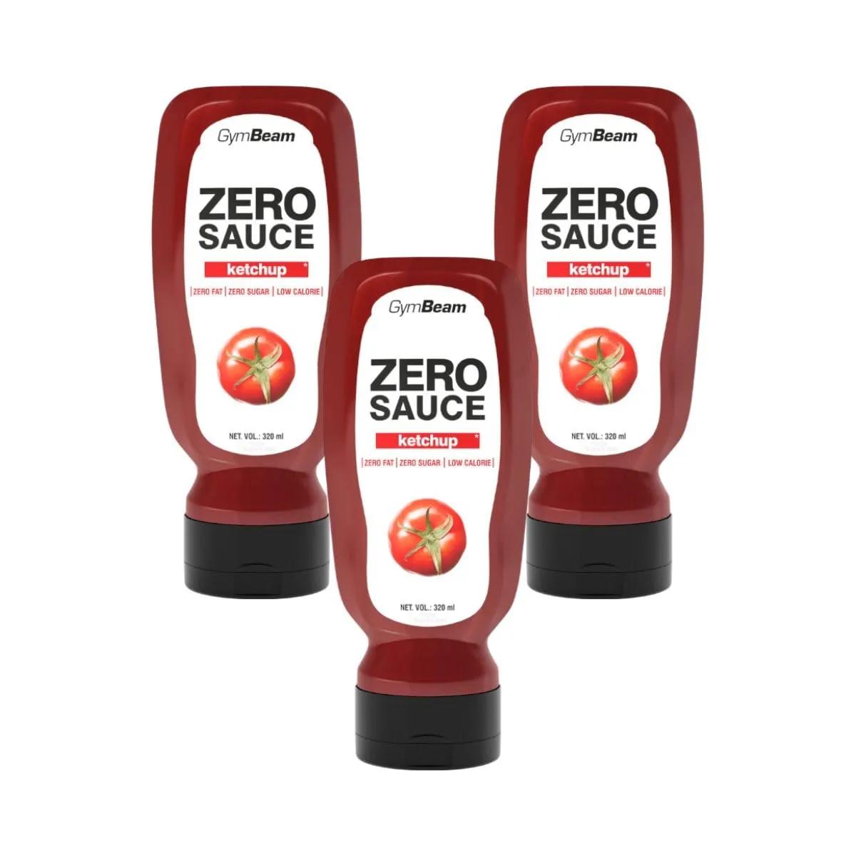 GymBeam Salsa Zero Ketchup zero zuccheri 320 ml vegano