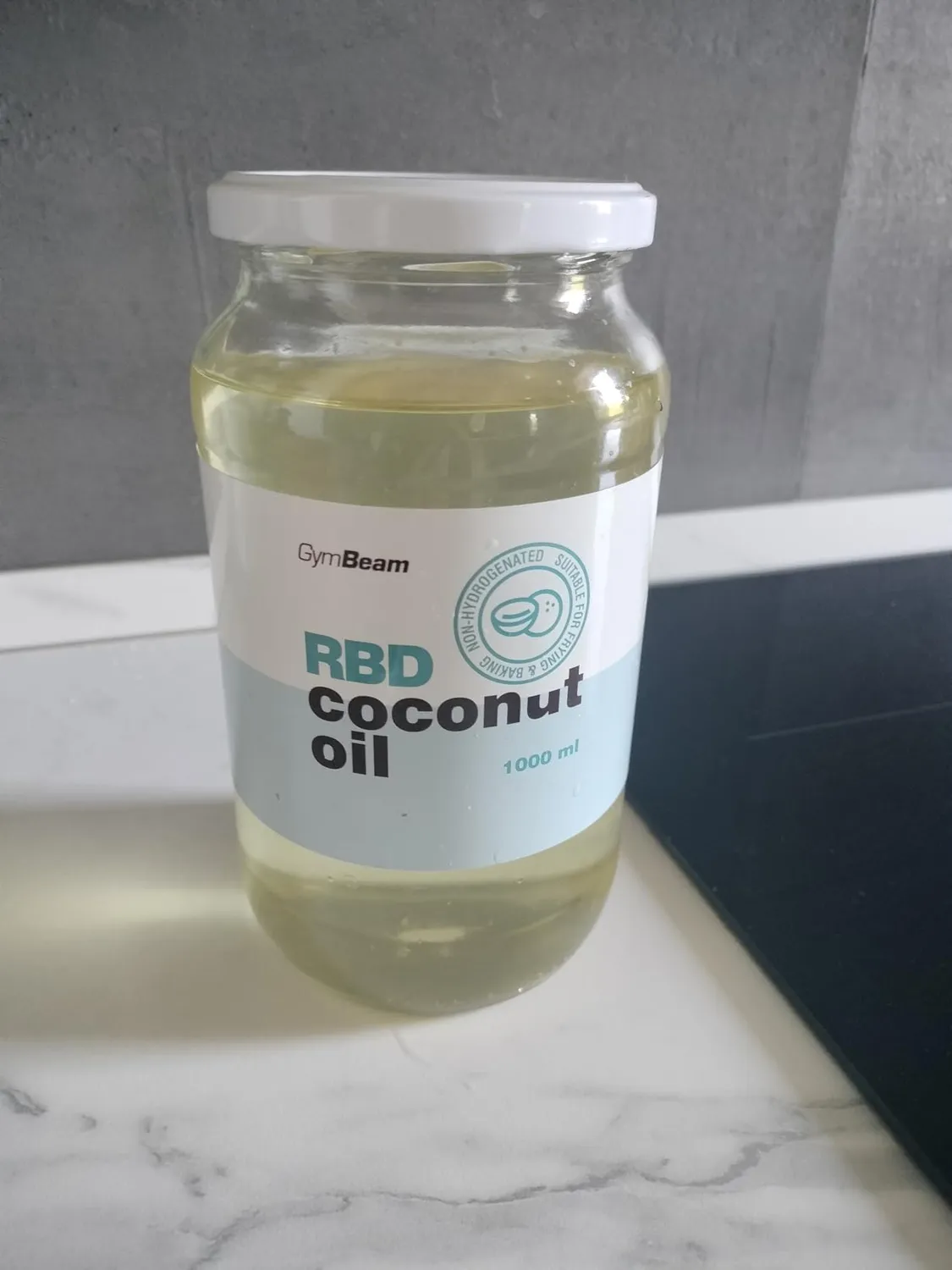 GymBeam Olio di Cocco RBD 1000 ml raffinato