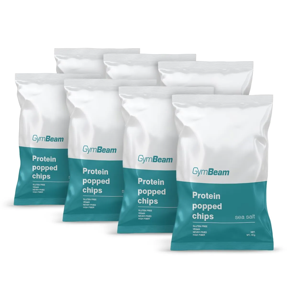 GymBeam Patatine Proteiche Chilli Lime 7x40g senza glutine