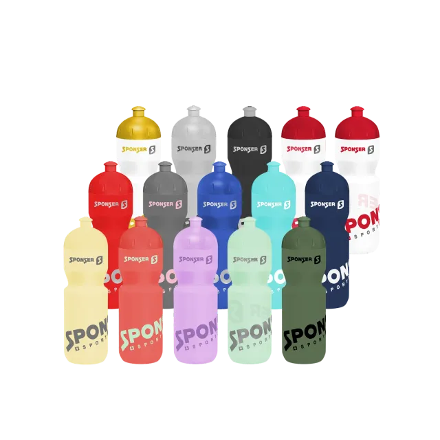 Sponser Bidon borraccia 750 ml bianco rosso