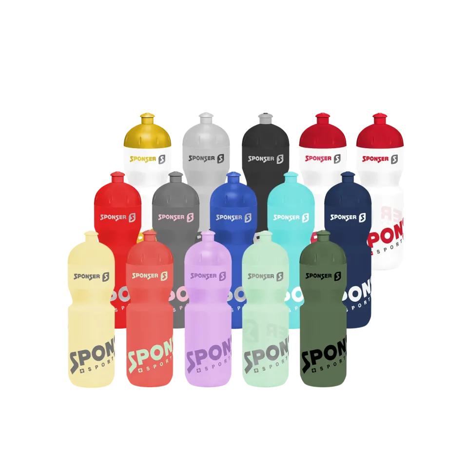Sponser Bidon borraccia 750 ml bianco rosso