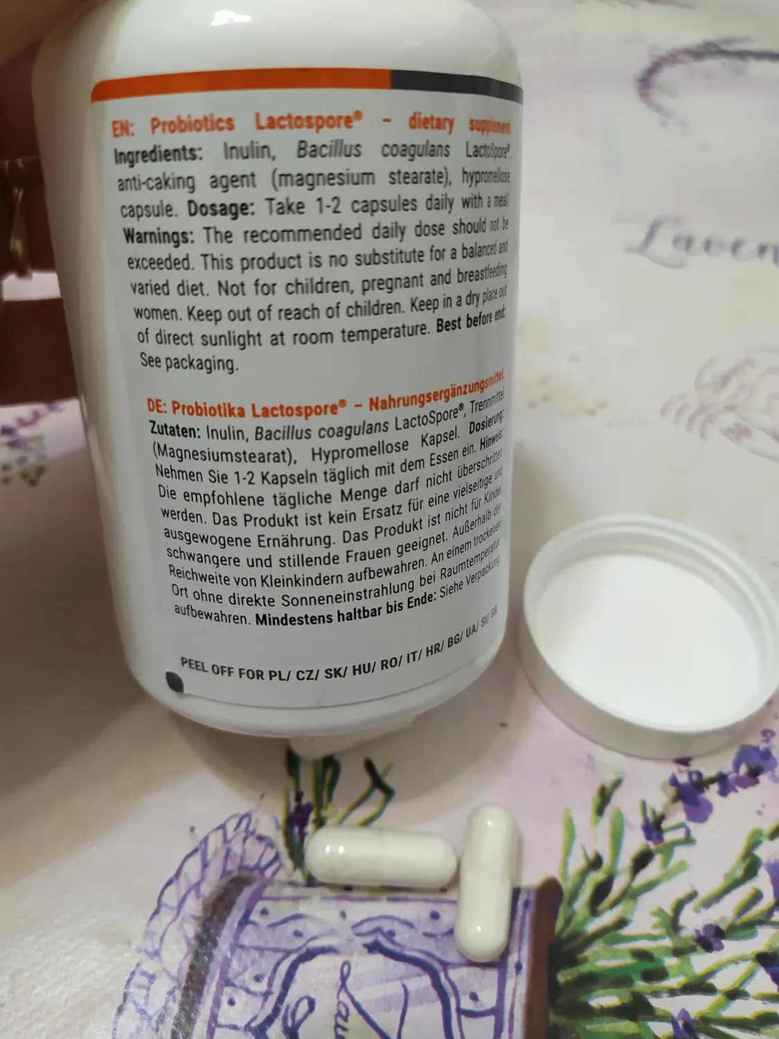 GymBeam Probiotici Lactospore 90 cps Bacillus Coagulans